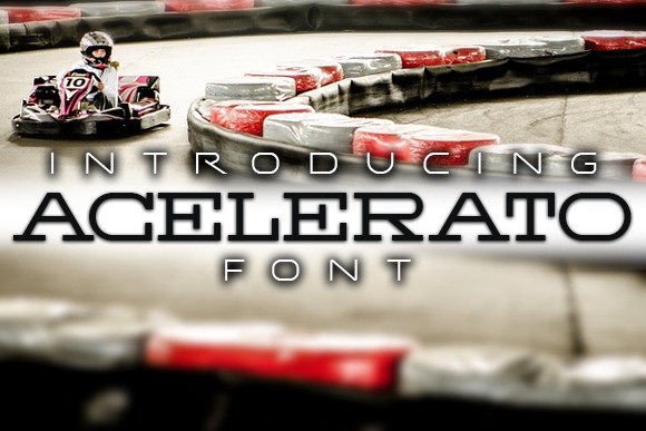 Acelerato: A Modern Slab Serif Typeface for Stunning Design Projects