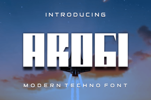 Arogi: A Modern Slab Serif Font with Elegance