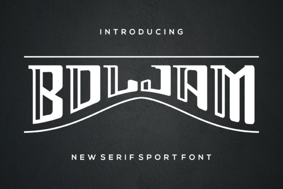 Boljam: A Modern Slab Serif Font That Commands Attention