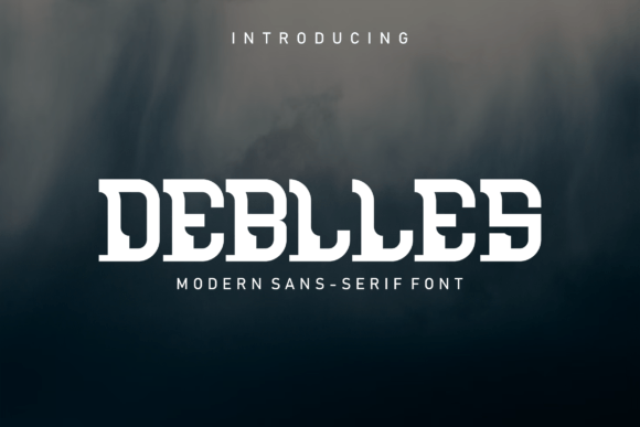 Deblles: A Modern Slab Serif Font for Timeless Design