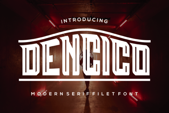 Dencico: A Strategic Slab Serif Font for Modern Communication and Branding