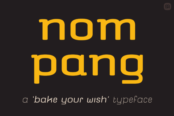 Discover the Charm of Nompang: A Versatile Slab Serif Font
