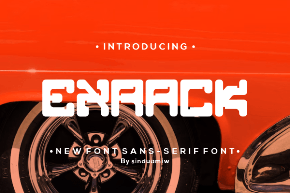 Exrack: A Bold Slab Serif Font for Modern Design Excellence