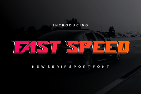 Fastspeed: A Bold Slab Serif Font for Modern Branding