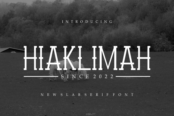 Hiaklimah: A Versatile Typeface for Professional Design