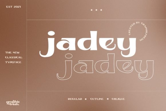 Jadey – A Timeless Slab Serif Font with Ethnic Roots