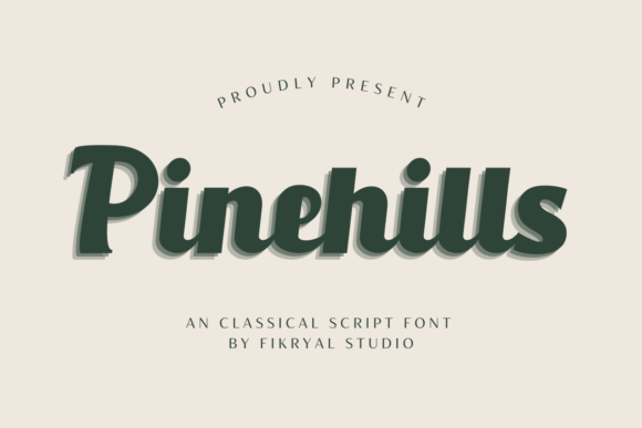 Pinehills: A Timeless Slab Serif Font for Modern Design