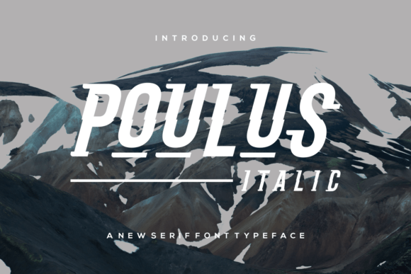 Poulus Italic Font: A Strategic Tool for Elegance and Impact in Modern Design
