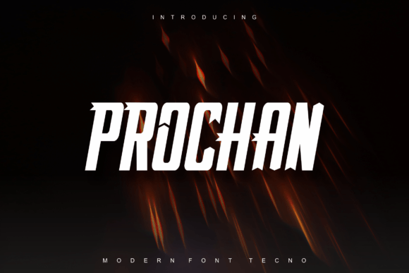 Prochan: A Bold Slab Serif Font for Powerful Branding and Design Projects