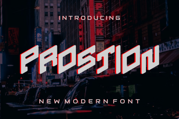 Prostion: A Classy Slab Serif Font for Modern Design