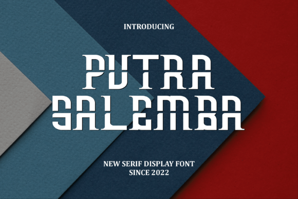 Putrasalemba: A Stylish Slab Serif Font for Modern Design