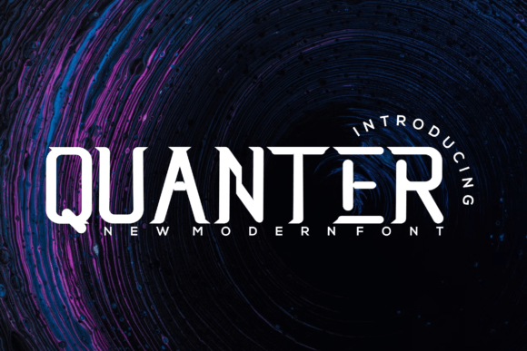 Quanter: A Versatile Slab Serif Font for Classy and Modern Design Projects