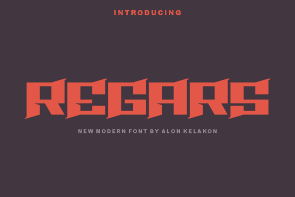 Regars: A Strategic Font for Bold Design and Clear Communication