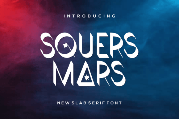 Squersmars: A Modern Slab Serif Font for Impactful Design