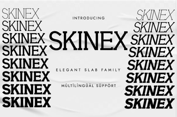 Why Skinex is the Ideal Font for Modern Design Projects
