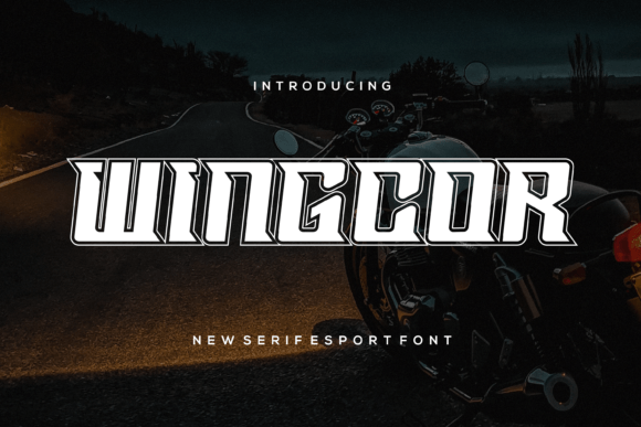 Wingcor: A Bold Slab Serif Font for Creative Expression